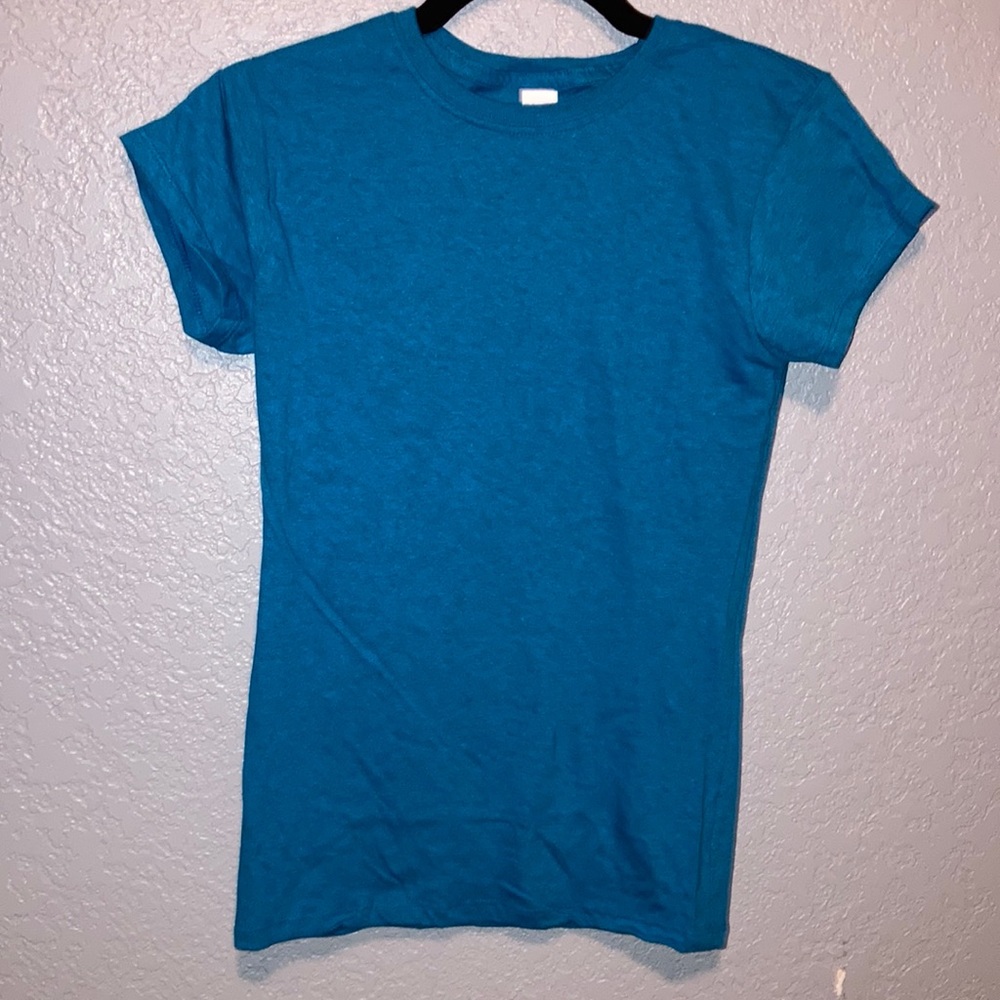 Teal shirt